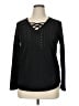 Unbranded 100% Polyester Black Pullover Sweater Size XL - photo 1