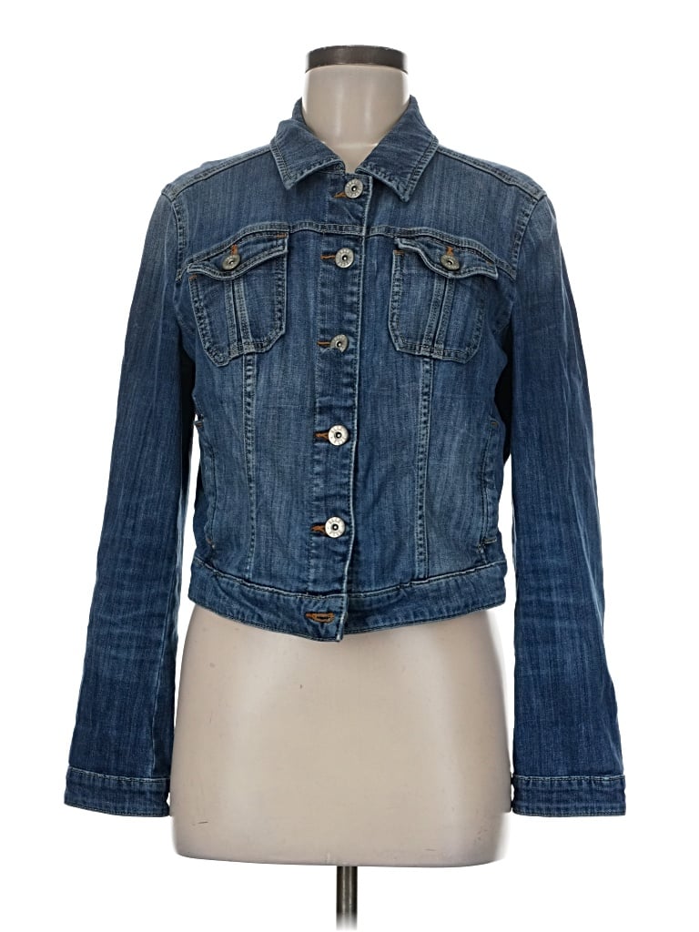 Pre-owned Elle Denim Jacket In Blue