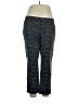 SONOMA life + style Chevron-herringbone Aztec Or Tribal Print Graphic Blue Active Pants Size 16 - photo 1