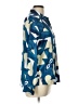 Assorted Brands 100% Polyester Print Blue 3/4 Sleeve Blouse Size L - photo 4
