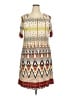 Rouge Print Ivory Casual Dress Size 3X - photo 1