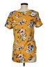 Le Lis Yellow Short Sleeve Blouse One size - photo 2