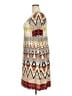 Rouge Print Ivory Casual Dress Size 3X - photo 5