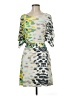 BCBGMAXAZRIA Print Gray Cocktail Dress Size M - photo 1