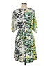 BCBGMAXAZRIA Print Gray Cocktail Dress Size M - photo 2