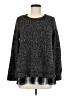 Sanctuary Tweed Black Pullover Sweater Size M - photo 1
