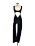 Unbranded Solid Black Jumpsuit Size M - photo 2