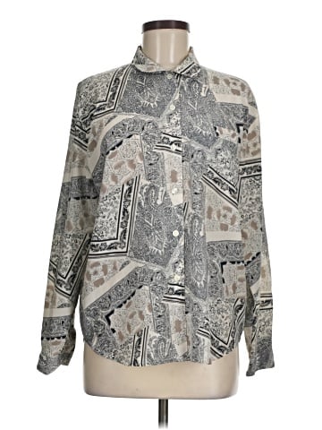 Blue Bird Long Sleeve Blouse (view 1)