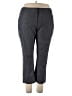 AK Anne Klein Chevron-herringbone Gray Dress Pants Size 20 - photo 1