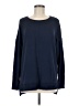 Time and Tru Blue Pullover Sweater Size Med 8/10 - photo 1