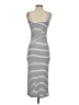 Shein Stripes Ivory Casual Dress Size 4 - photo 2