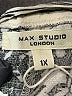Max Studio Black Sleeveless Blouse Size 1X - photo 7
