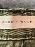 CLEO + WOLF Green Jeans Size 33 waist - photo 4