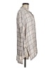 CALVIN KLEIN JEANS Plaid Gray Tan Long Sleeve Button-Down Shirt Size M - photo 4