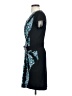 BCBGMAXAZRIA Graphic Blue Cocktail Dress Size S - photo 5