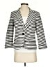 Catherine Malandrino Stripes Gray Blazer Size S - photo 1