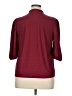 W5 Burgundy 3/4 Sleeve Blouse Size XL - photo 2