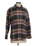 American Eagle Outfitters Plaid Brown Fleece Size XS - photo 1