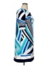 Karin Stevens Graphic Blue Casual Dress Size 16 - photo 4