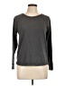 Live Love Lounge by Karen Neuberger Gray Pullover Sweater Size L - photo 1