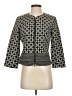Saks Fifth Avenue Houndstooth Ivory Jacket Size 4 - photo 1