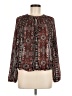 BB Dakota 100% Polyester Brown Long Sleeve Blouse Size M - photo 1