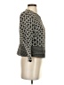 Saks Fifth Avenue Houndstooth Ivory Jacket Size 4 - photo 4