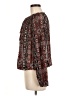 BB Dakota 100% Polyester Brown Long Sleeve Blouse Size M - photo 5