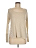 Pronto Tan Ivory Long Sleeve Top Size M - photo 1