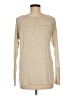 Pronto Tan Ivory Long Sleeve Top Size M - photo 2