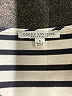 Green Envelope Stripes Ivory Sleeveless T-Shirt Size S - photo 7