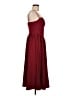 Shein Solid Burgundy Casual Dress Size 6 - photo 4