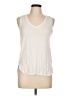 Double Zero Ivory Sleeveless T-Shirt Size L - photo 1