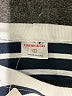 CAVAN & CO. 100% Cotton Stripes Ivory Short Sleeve Turtleneck Size S - photo 7