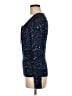 FUZZI Blue Long Sleeve Top Size M - photo 5