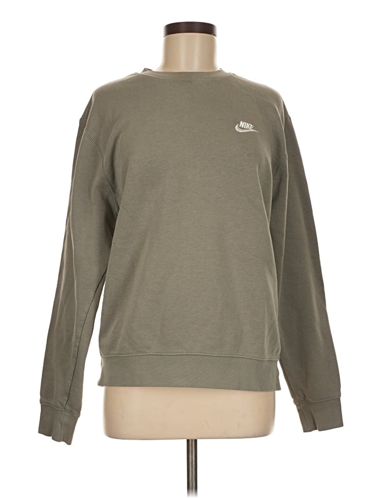 Pre-owned Nike Sweatshirt In Green