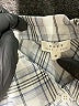 Soft Joie 100% Cotton Plaid Gray Long Sleeve Button-Down Shirt Size S - photo 7