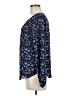 Gap Outlet 100% Polyester Blue Long Sleeve Blouse Size M - photo 5