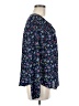 Gap Outlet 100% Polyester Blue Long Sleeve Blouse Size M - photo 4