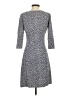 J. McLaughlin Polka Dots Gray Casual Dress Size S - photo 2