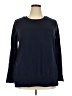 Maison Jules Solid Blue Pullover Sweater Size XXL - photo 1