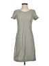 Theory 100% Polyester Solid Gray Casual Dress Size 2 - photo 1