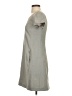Theory 100% Polyester Solid Gray Casual Dress Size 2 - photo 5