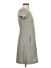 Theory 100% Polyester Solid Gray Casual Dress Size 2 - photo 4