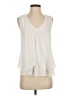 Green Envelope Ivory Sleeveless Blouse Size S - photo 1