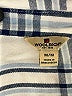 Woolrich 100% Rayon Plaid Ivory Long Sleeve Button-Down Shirt Size M - photo 7