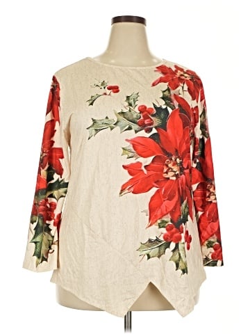 Unbranded 3/4 Sleeve Blouse (view 1)
