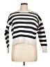 J.Crew 100% Cotton Stripes Ivory Pullover Sweater Size XL - photo 1