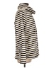 Lands' End Stripes Ivory Turtleneck Sweater Size M - photo 4