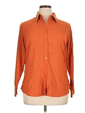 DressBarn Long Sleeve Button-Down Shirt (view 1)